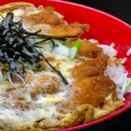 Fried Chicken Pieces with White Rice
